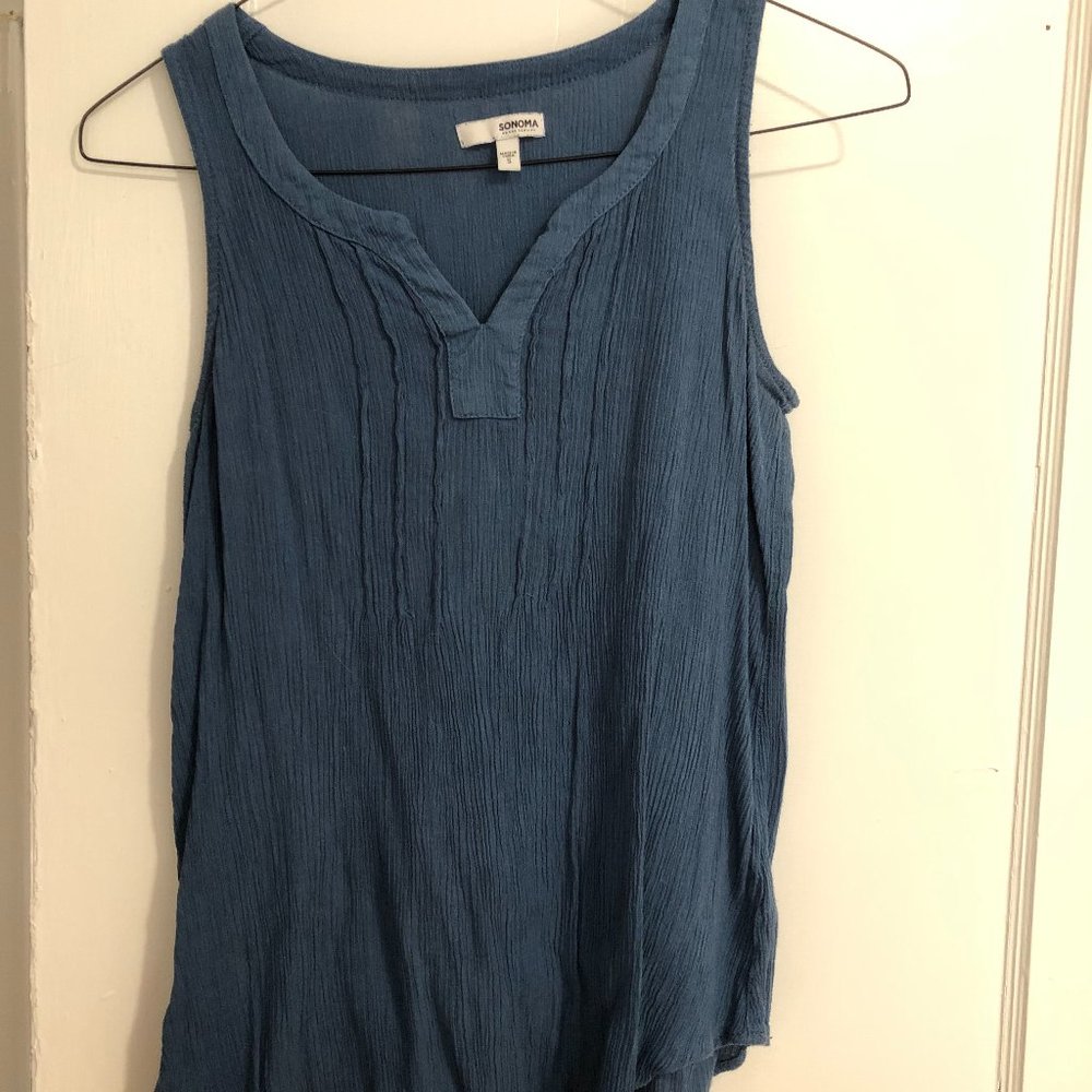 Blue Tank Top